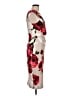 Glamour Floral Tan Cocktail Dress Size 10 - photo 4