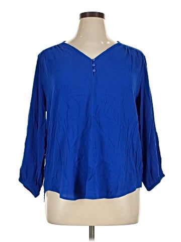 Liz Claiborne 3/4 Sleeve Blouse (view 1)