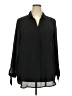 Elle 100% Polyester Black Long Sleeve Blouse Size XXL - photo 1