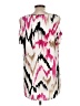 JM Collection Pink Short Sleeve Blouse Size L - photo 2