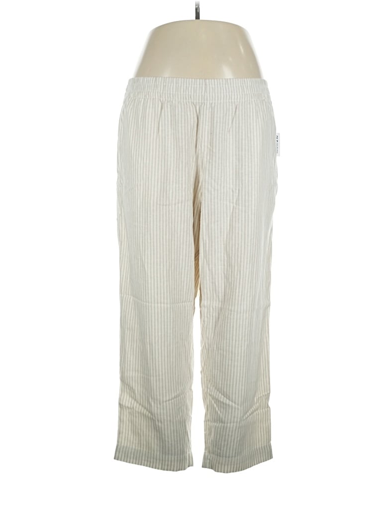 Old Navy Linen Pants In Ivory