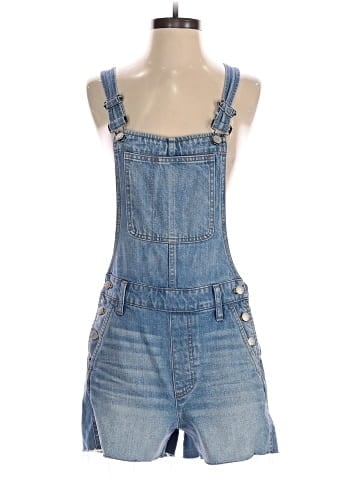 Madewell Overall Shorts (view 1)