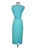 Athleta Solid Teal Cocktail Dress Size XXS - photo 2