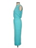 Athleta Solid Teal Cocktail Dress Size XXS - photo 5