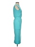 Athleta Solid Teal Cocktail Dress Size XXS - photo 4