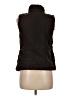 Etcetera 100% Polyester Black Faux Fur Vest Size 6 - photo 2