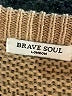 Brave Soul 100% Acrylic Solid Tan Pullover Sweater Size M - photo 7