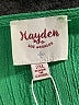 Hayden 100% Polyester Green 3/4 Sleeve Blouse Size XXL - photo 7