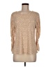 Cato 100% Polyester Tan 3/4 Sleeve T-Shirt Size M - photo 1