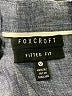 Foxcroft Blue 3/4 Sleeve Button-Down Shirt Size 12 - photo 7