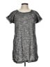 Max Studio 100% Cotton Tweed Gray Short Sleeve T-Shirt Size L - photo 1