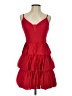 BCBGMAXAZRIA 100% Polyester Red Cocktail Dress Size 2 - photo 1