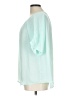 Apt. 9 Teal 3/4 Sleeve Blouse Size L - photo 5