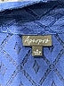 Apropos 100% Cotton Blue Long Sleeve Button-Down Shirt Size M - photo 7