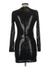 Forever 21 Metallic Black Cocktail Dress Size L - photo 2