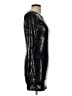 Forever 21 Metallic Black Cocktail Dress Size L - photo 4