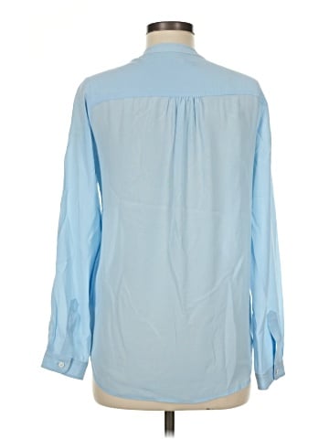 Banana Republic Long Sleeve Silk Top (view 2)