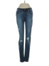 BKE Hearts Blue Jeans Size 26 waist - photo 1