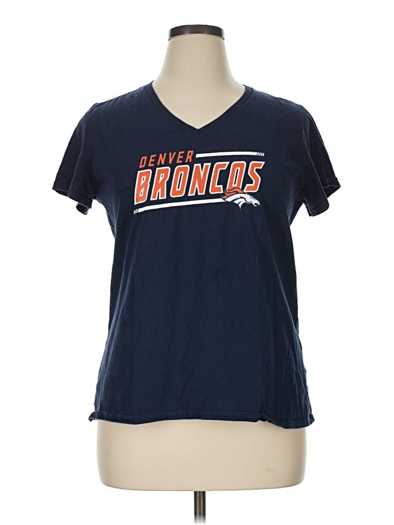 Pre-owned Fanatics Short Sleeve T-shirt In Blue