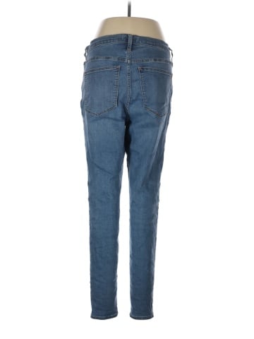 Madewell Tall 9" Mid-Rise Roadtripper Supersoft Skinny Jeans in Hastings Wash (view 2)