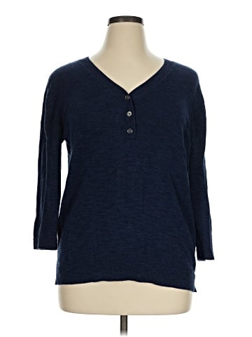 Croft & Barrow Long Sleeve Henley (view 1)