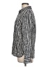 Dalia Collection Tweed Silver Long Sleeve Blouse Size L - photo 5
