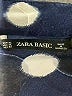 Zara Basic 100% Polyester Polka Dots Black 3/4 Sleeve Blouse Size XL - photo 4
