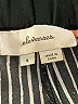 Elevenses 100% Polyester Stripes Silver Casual Pants Size S - photo 4