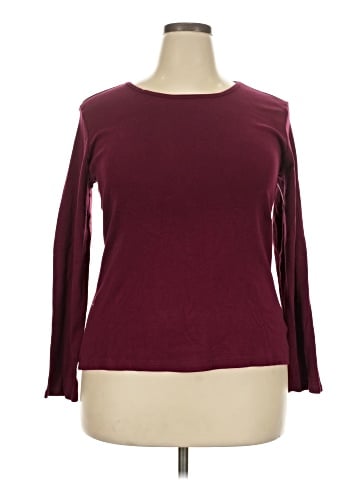 Liz Claiborne 3/4 Sleeve T-Shirt (view 1)