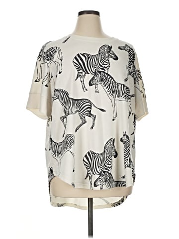 Jane and Delancey Short Sleeve Blouse (view 1)