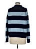 Dylan Stripes Blue Turtleneck Sweater Size M - photo 2