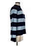 Dylan Stripes Blue Turtleneck Sweater Size M - photo 4