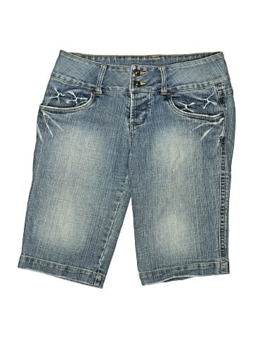 Bubblegum Denim Shorts (view 1)