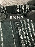 DKNY 100% Viscose Stripes Black Shorts Size M - photo 3