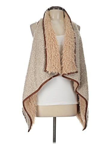 Love Tree Faux Fur Vest (view 1)