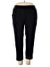 Athletic Works Solid Black Track Pants Size 22 - photo 1