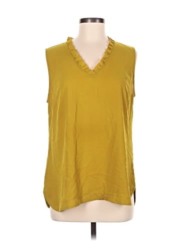 Ann Taylor Factory Sleeveless Blouse (view 1)