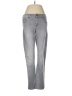 Express Jeans Chevron-herringbone Gray Jeans Size 6 - photo 1