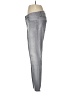 Express Jeans Chevron-herringbone Gray Jeans Size 6 - photo 5