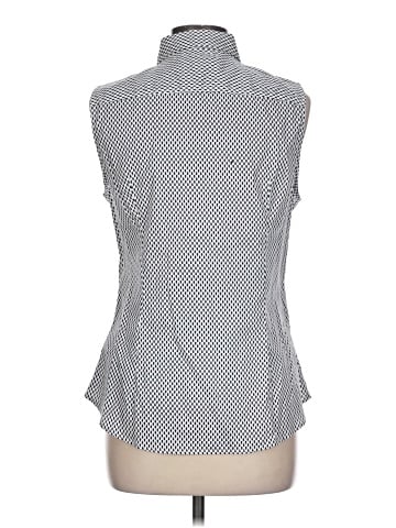 Banana Republic Factory Store Sleeveless Button-Down Shirt (view 2)