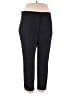 H&M Solid Black Active Pants Size 18 - photo 1