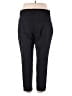 H&M Solid Black Active Pants Size 18 - photo 2