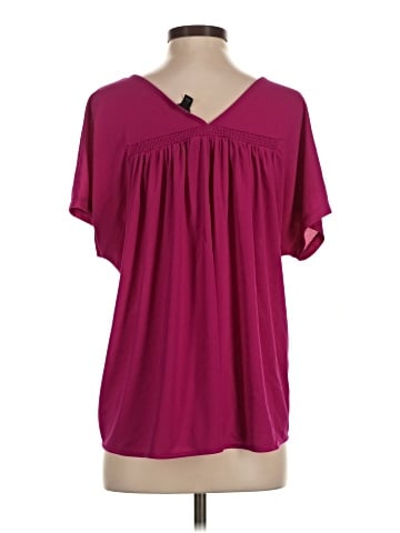 Ann Taylor Short Sleeve Blouse (view 2)