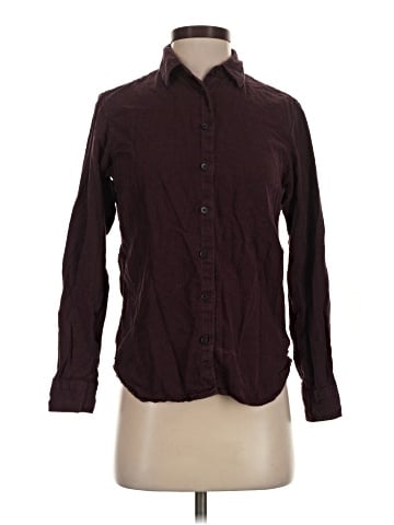 Uniqlo Long Sleeve Button-Down Shirt (view 1)