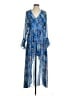Steve Madden 100% Polyester Blue Casual Dress Size XS - photo 1