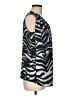 Jones New York Collection 100% Polyester Silver Sleeveless Blouse Size 8 - photo 4