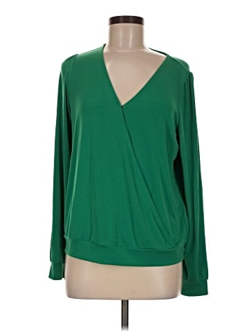 Nicole by Nicole Miller Long Sleeve Blouse (view 1)