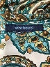 Westbound Paisley Teal 3/4 Sleeve Button-Down Shirt Size L (estimated) - photo 7