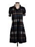 JH Plaid Brown Casual Dress Size S - photo 1