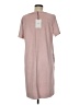 Joh Solid Pink Casual Dress Size M - photo 2